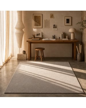 Muratap Comfy soft effen vloerkleed wasbaar uni 200x290 cm