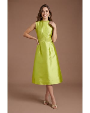 Twill Lace Dress