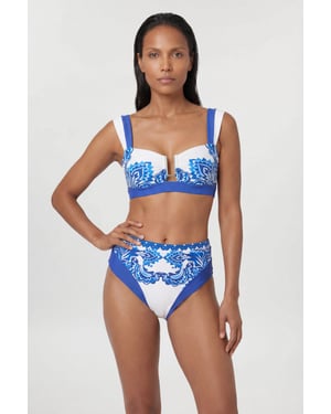 Paisley Print Bikini Bottom