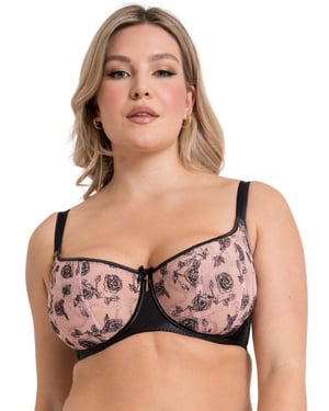 ST046100 Scantilly by Curvy Kate Entwined Balcony Bra