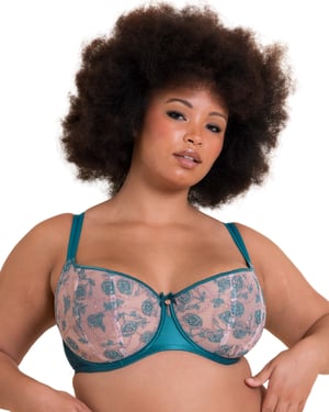 ST046100 Scantilly by Curvy Kate Entwined Balcony Bra