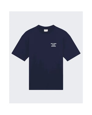 Drole De Monsieur Heren bold slogan t-shirt