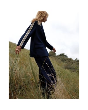 Summum 1s1283-12364 495 r with tape viscose blend midnightblue