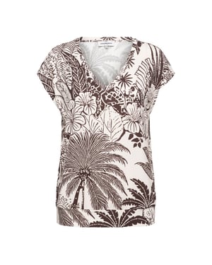 &Co Woman &co women top lucia choco duo chocolate multi