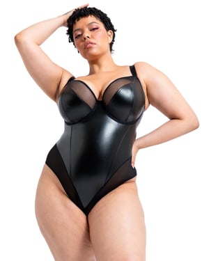 CK086704 Curvy Kate Rebelle Plunge Body Suit