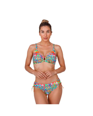 Dames Bikini met Verstelbare Cups en Panties TEGB0967C