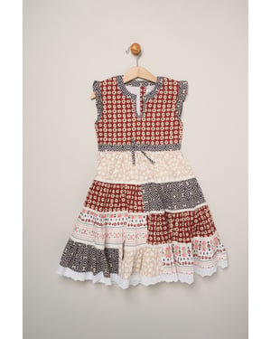 Aztec Patchwork Dress
