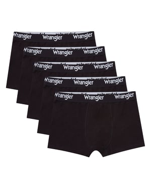 Wrangler - 5-Pack  - Boxers - Black