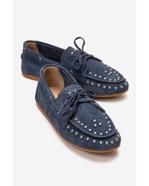 Cuesta Leren Veterschoen Loafer