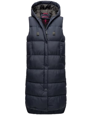 Marikoo Sayorii dames winterbodywarmer – lang, warm & met capuchon