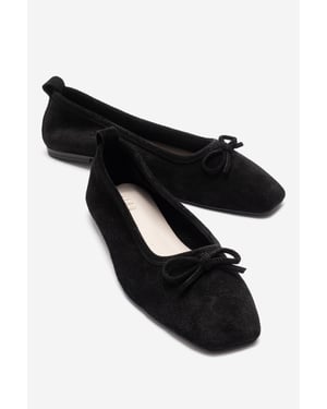 Sosa Läder Ballerinas Dam