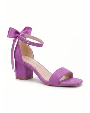 Rochelle Ivoor Bridal Sandalen with Ribbon