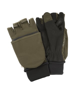 Windproof Cold Weather Convertible Mittens for Men and Women