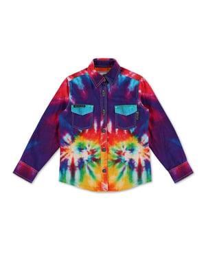 Denimskjorta Ls Tie Dye