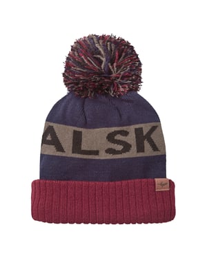 Water Repellent Cold Weather Bobble Hat for Men and Women