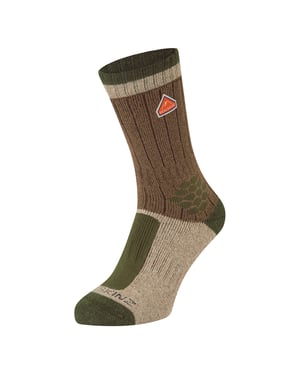 Recycled Wool Mid Colour Block Hiking Socks for Men and Women
