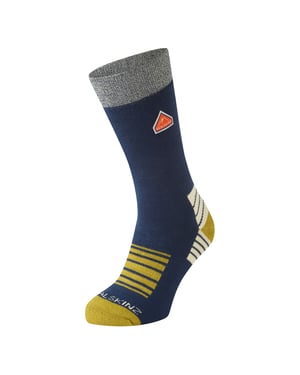 Single Layer Bamboo Mid Length Plain Hiking Socks for Men and Women