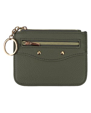 Kvinno Faux Läder Kortfodral Slim Plånbok Med Flera Kortfack Kompakt Design