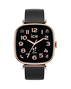 Ice Watch Ice Smart Sq 2.0 - Rose-gold - Black Women's Black Watch 025890