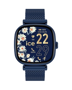 Ice Watch Ice Smart Sq 2.0 - Blue - Milanese Women's Blue Watch 025891