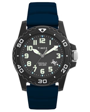 Timex Main Street Main Street Heren Horloge Blauw TW5M61100