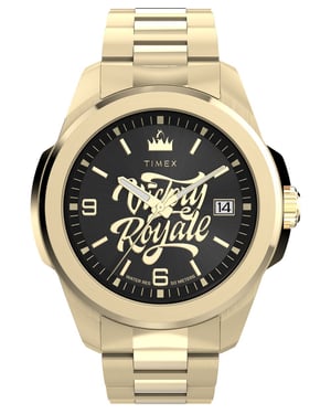 Timex X Fortnite Essex Heren Horloge Goudkleurig TW2Y47200