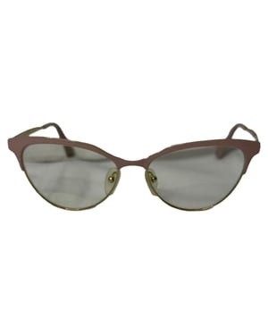 Prada 55S 52-16-140 Eyeglasses in Pink Metal