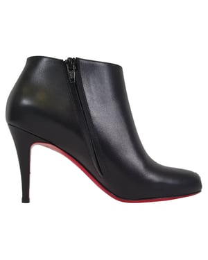 Christian Louboutin Belle 85 Ankelstövlar i svart kalvskinn