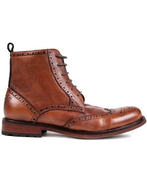 Sole Crafted Hammer Brogue Stövlar