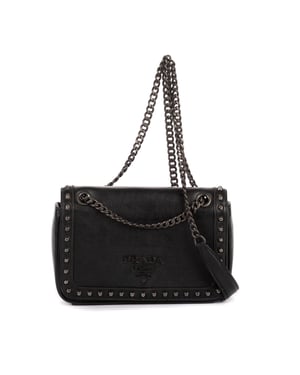 Studded Flap Crossbody schoudertas
