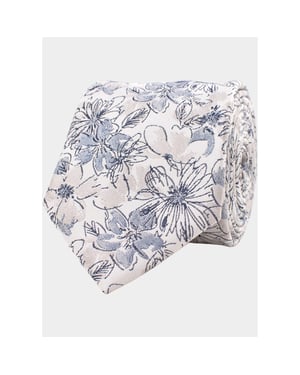 Tresanti Stropdas genuino with watercolor flower trtika469/800
