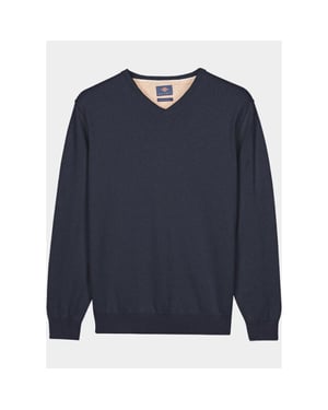 Baileys Pullover heren v-neck pullover 12gg single 618100cct-3/675