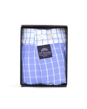 Mc Alson Men/boxer short ruitjes