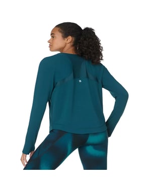 Sweaty Betty Breathe easy mesh long sleeve top