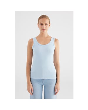 C.O.J. Denim Top olivia baby blue