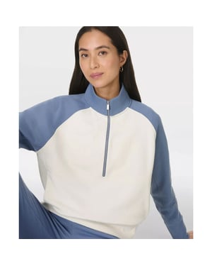 Sweaty Betty Revive half zip colour-block