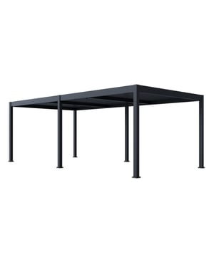 Paragon Outdoor Grand tuscan aluminium pergola met lamellendak 4x7 meter