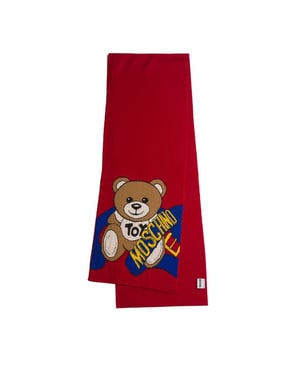 Moschino Scarf Röd
