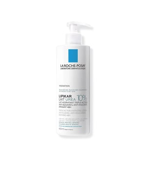 Lipikar Urea 10% Vochtinbrengende Crème Met Drievoudige Werking 400 ml