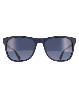 Lacoste Rectangle Mens Matte Blue Solid Blue L6031S