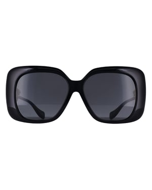 Versace Square Womens Black Dark Grey VE4499U
