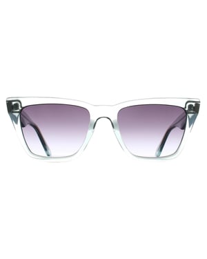 Quay Cat Eye Womens Gloss Clear Smoke Grey Call The Shots