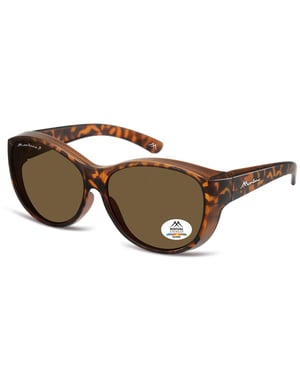 Montana Butterfly Womens Matte Tortoise Brown Polarized FO8