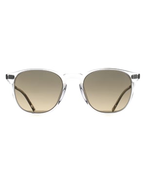 Oliver Peoples Round Unisex Gravel Sandstone Gradient Polarized OV5491SU Finley