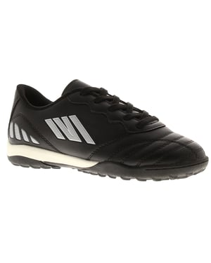 Turf 90 Boys Trainers Football Astro Turf Boots Declan Lace Up black