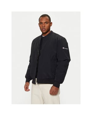 Champion Svart Polyamid Bomber