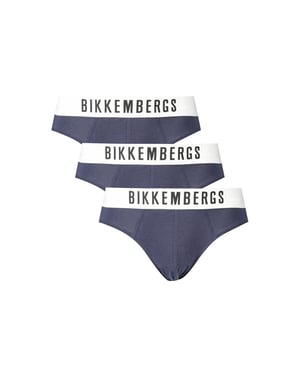 Bikkembergs Blu Polyester Mannen Ondergoed