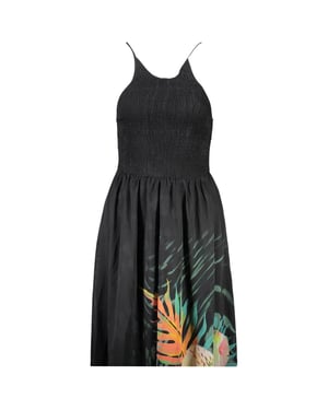 Desigual Zwarte Polyester Damesjurk