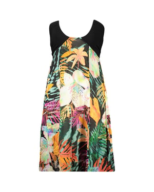 Desigual Zwarte Viscose Damesjurk