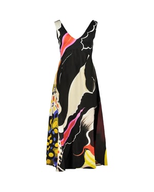 Desigual Zwarte Viscose Damesjurk